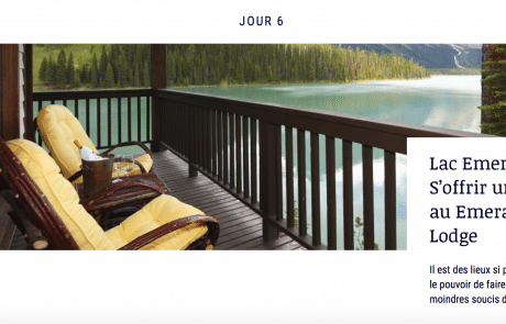 créer son itinéraire au Canada créer son itinéraire au Canada