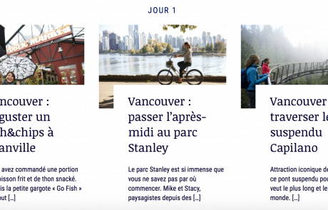 créer son itinéraire au Canada créer son itinéraire au Canada