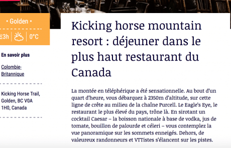 créer son itinéraire au Canada créer son itinéraire au Canada